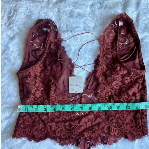 NWT Free People Better Luck Brami in Clove - Picture 4 of 7